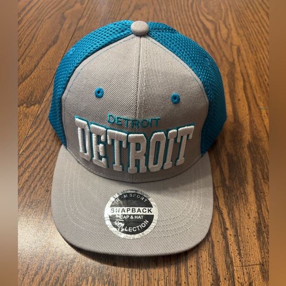 Men’s Detroit snap back hat - Picture 1 of 4